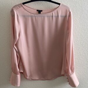 Ann Taylor Soft Pink Blouse